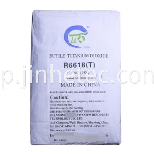 Chlorination Titanium Dioxide 6618 Jinhai Brand